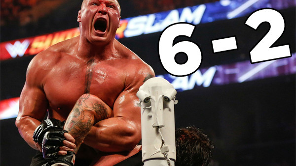 Brock Lesnar SummerSlam Record