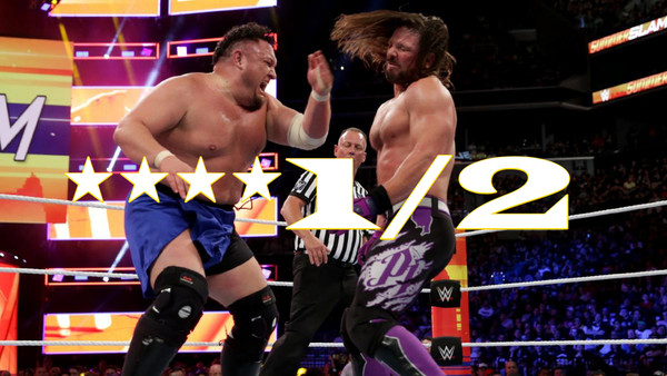 Samoa Joe AJ Styles Star Ratings II