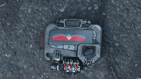 Avengers: Infinity War Captain Marvel Pager
