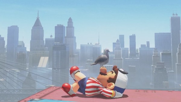 Super Mario Odyssey Sleeping