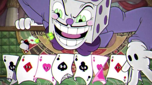 Cuphead: ALL Casino Bosses / King Dice Boss Fight 