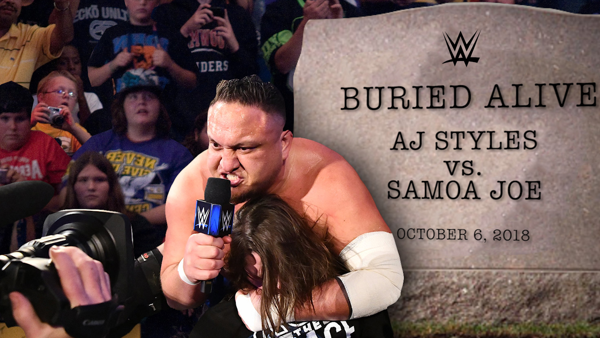 Samoa Joe AJ Styles Buried Alive
