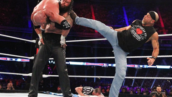 WWE Super Show Down Undertaker Shawn Michaels Triple H