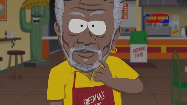 Morgan Freeman South Park Fractured But Whole