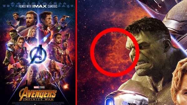 avengers infinity war IMAX poster easter eggs