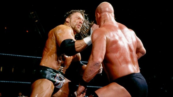 Royal Rumble 2002 Triple H Steve Austin