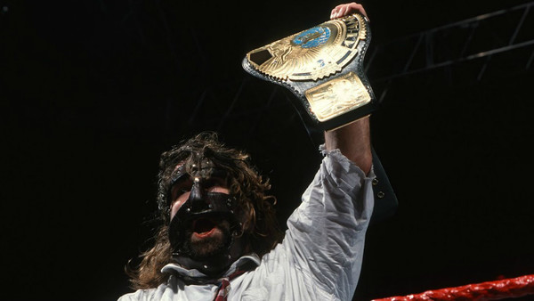 Mankind WWF Title