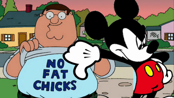 Peter Griffin Mickey Mouse