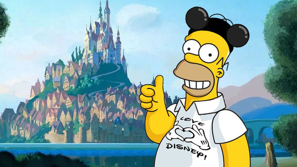 Homer Simpson Disney