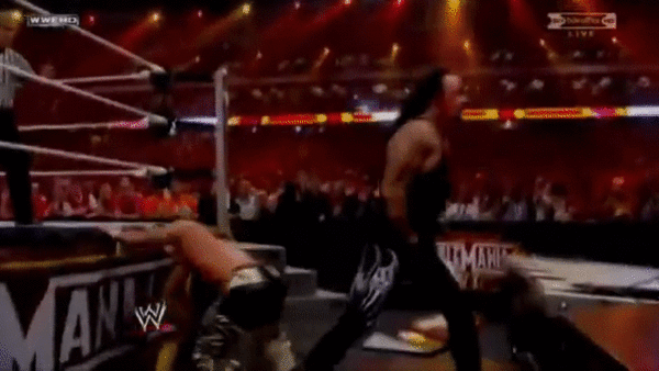 WrestleMania XXVI Shawn Michaels Undertaker Sweet Chin Music Moonsault