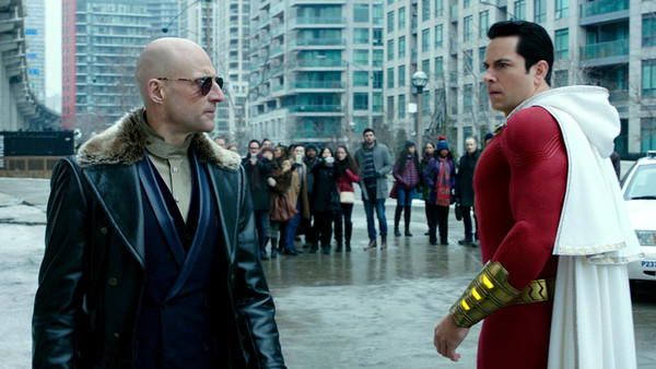 Shazam Mark Strong Zachary Levi