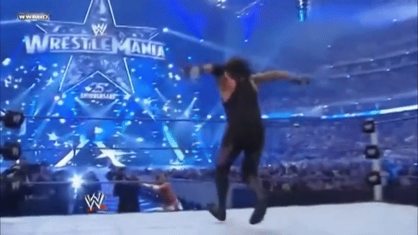 WrestleMania 25 Undertaker Botched Dive