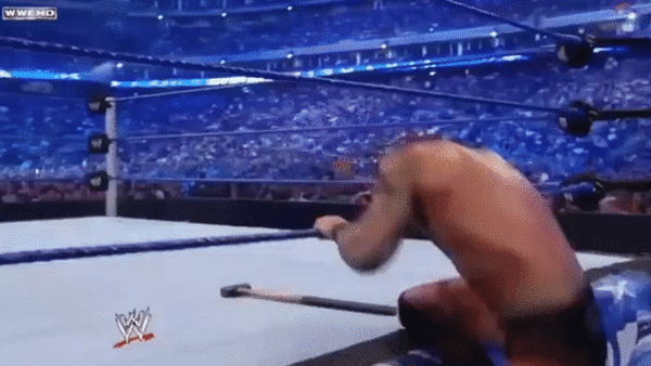 Randy Orton Triple H WrestleMania 25