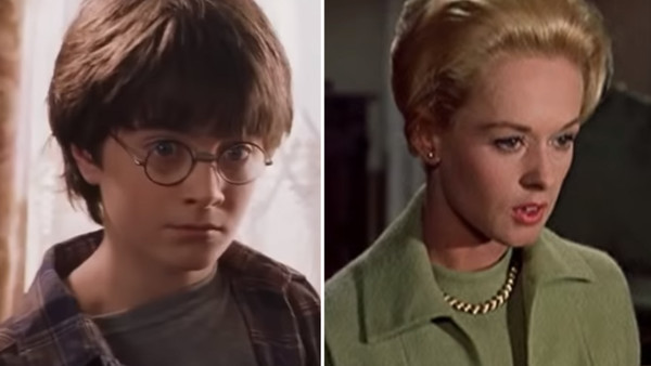 Harry Potter And The Philsopher S Stone Daniel Radcliffe The Birds Tippi Hedren