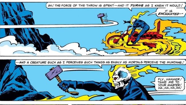 Ghost Rider Danny Ketch Blue Flame
