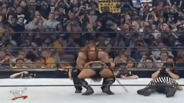WrestleMania XXVII Triple H Undertaker Spinebuster