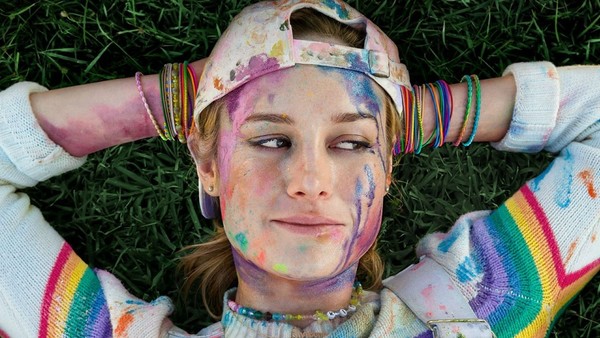 Unicorn Store Brie Larson Rainbow Lights