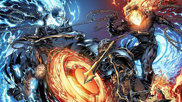 Ghost Rider Danny Ketch Blue Flame
