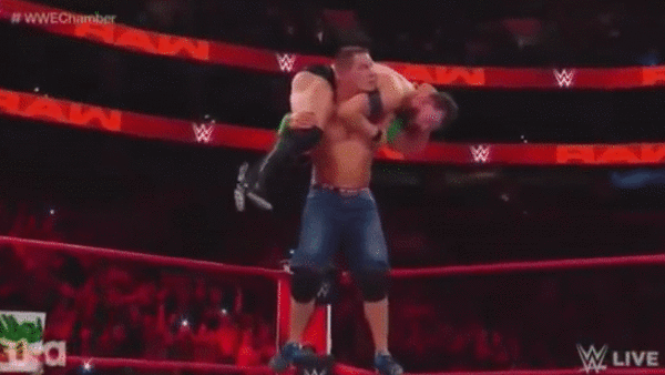 John Cena Finn Balor Avalanche Attitude Adjustment
