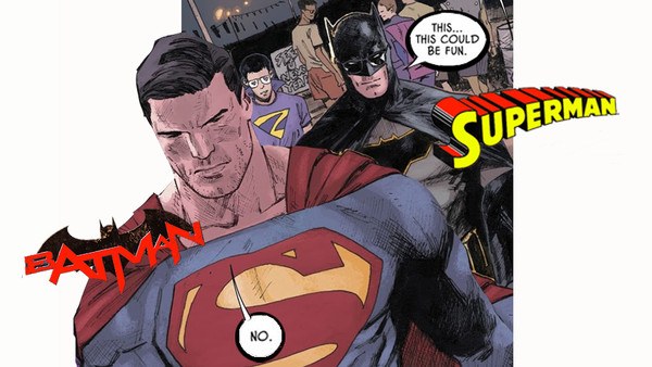 Superman Batman besties