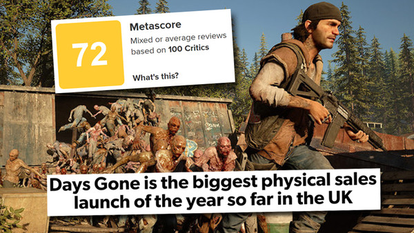 Dev de Days Gone diz que Metacritic é tudo para a Sony
