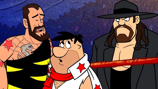 WWE Flintstones Crossover