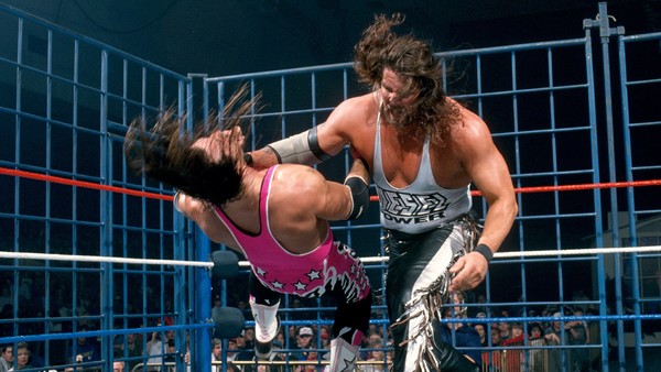 Diesel Bret Hart cage In Your House 6
