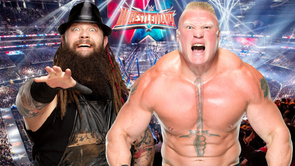 WrestleMania 32 Bray Wyatt Brock Lesnar