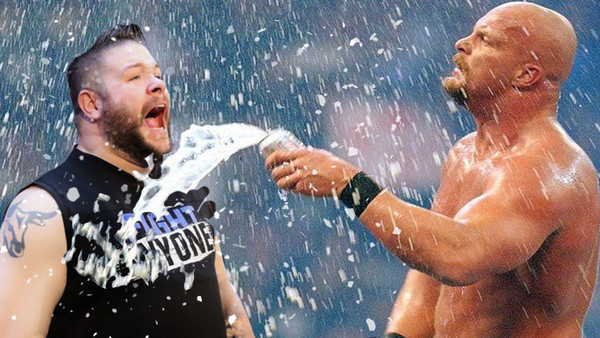 Steve Austin Kevin Owens Beer