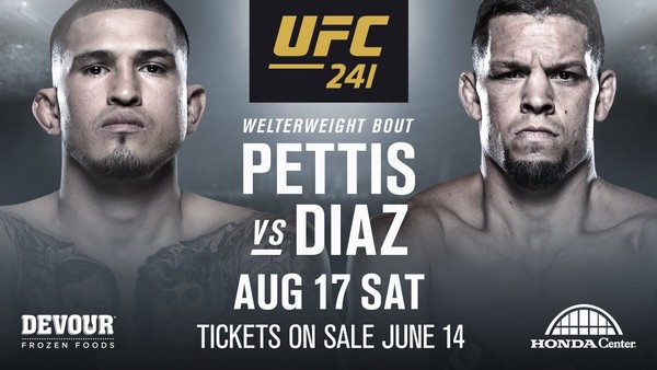 Nate Diaz Anthony Pettis UFC 241