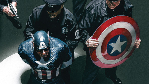 Captain America Arrested