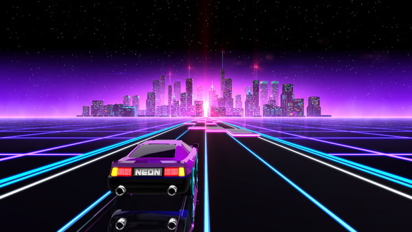 neon drive game
