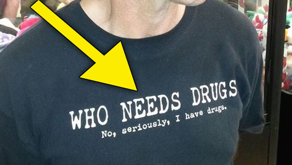 Who Needs Drugs T Shirt