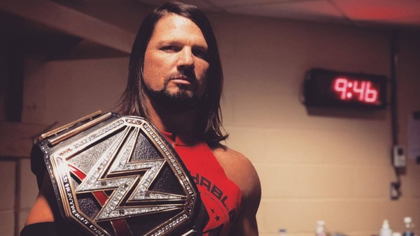 AJ Styles WWE Champion