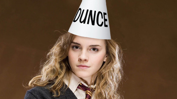 Hermione Dunce Harry Potter