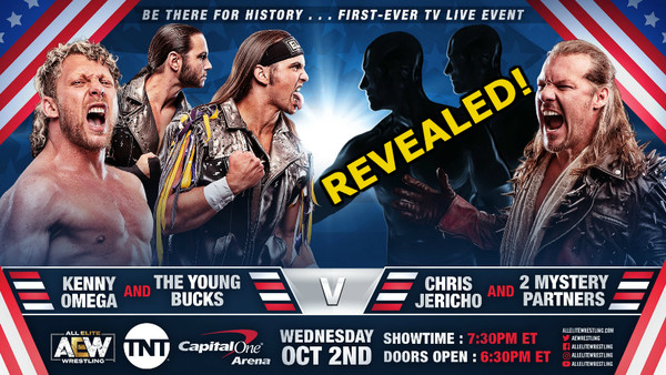 Chris Jericho's Mystery AEW Dynamite Tag Partners Revealed