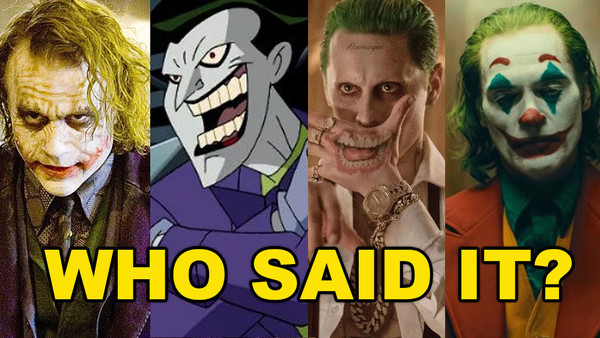 Which Joker Said It - Heath Ledger, Mark Hamill, Jared Leto Or Joaquin ...