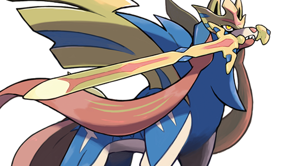 Pokemon Crowned sword Zacian