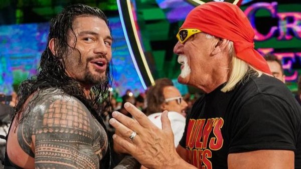 Roman Reigns Hulk Hogan