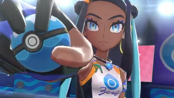 Nessa pokemon sword shield