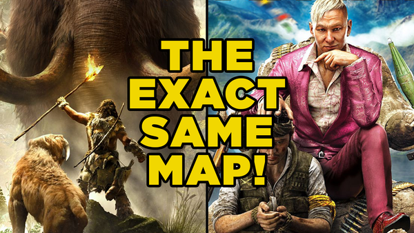 Far Cry Primal & 4 Same Map