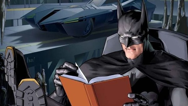 Batman Reading DC