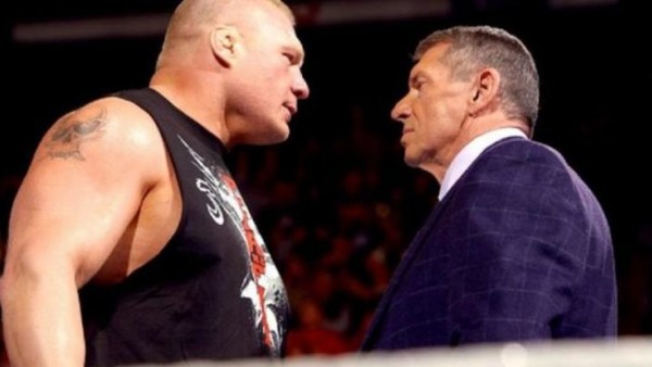 Brock Lesnar Vince McMahon