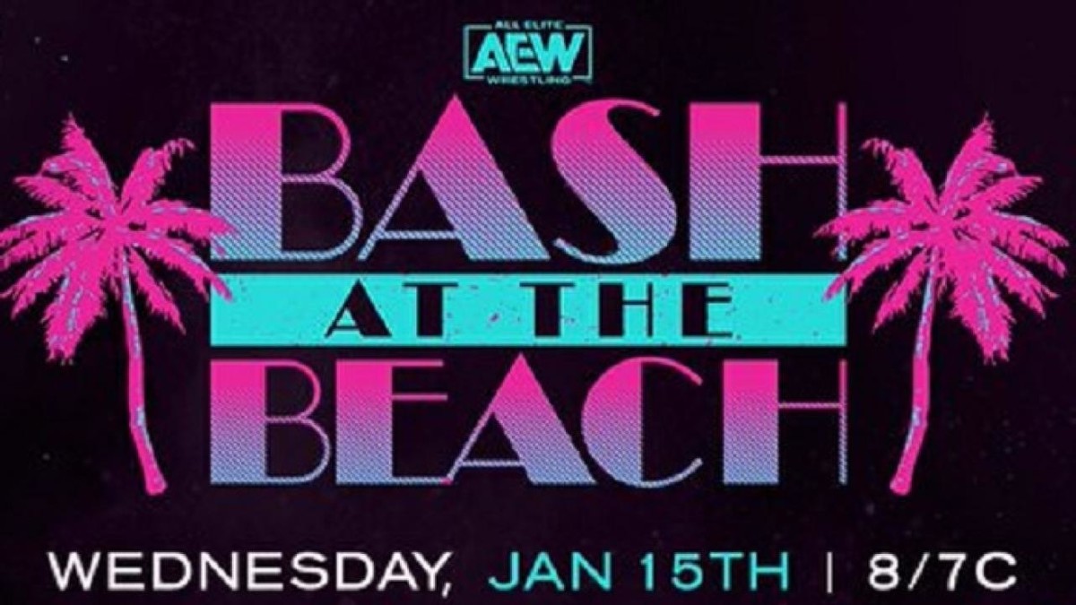 First Look At AEW's Bash At The Beach Set Revealed