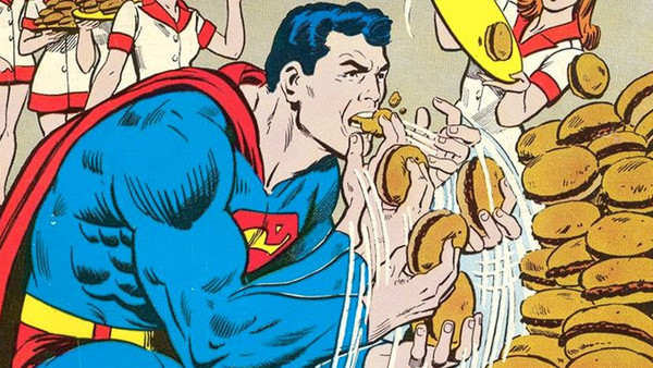 Superman Super-Eating