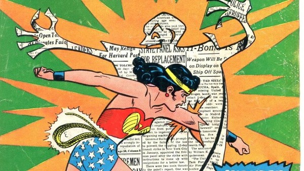 Wonder Woman Paper Man