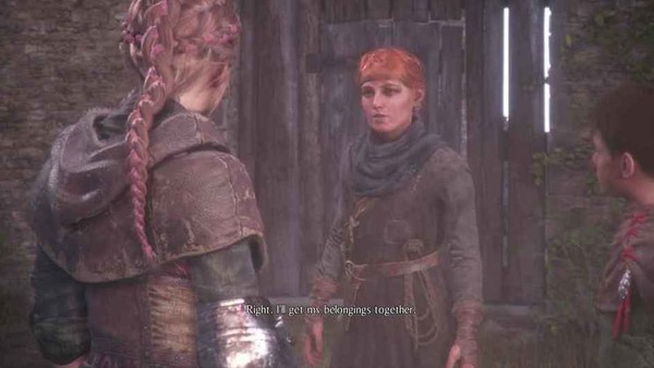 A Plague Tale: Innocence - Melie and Arthur discuss leaving 