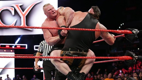 Brock Lesnar Braun Strowman No Mercy