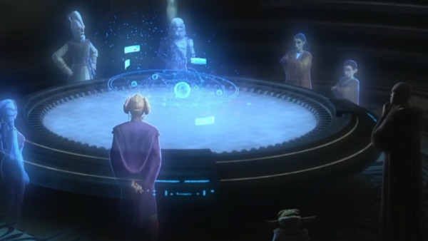 Clone Wars Season 7 Jedi Council