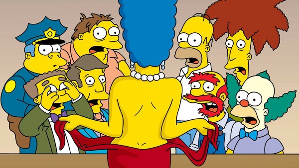 The Simpsons Marge Boobs